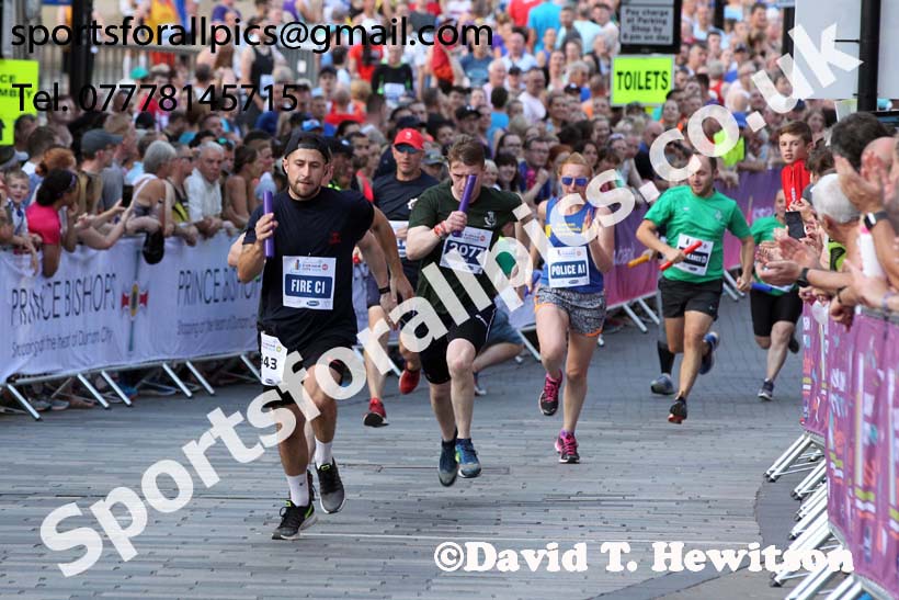Durham Services Relay, Durham City Run 5k and 10k. Photo: David T. Hewitson/Sports for All Pics